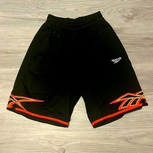 Black Reebok Mesh Shorts | Mens Small